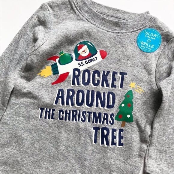 Carters NWT Rocket Around pajama set 12m & 18m - Picture 2 of 4